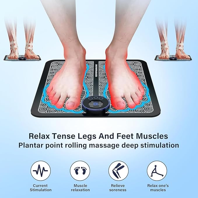 EMS Electric Foot Massager – USB Rechargeable