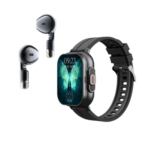 Smartwatch with Wireless Earbuds