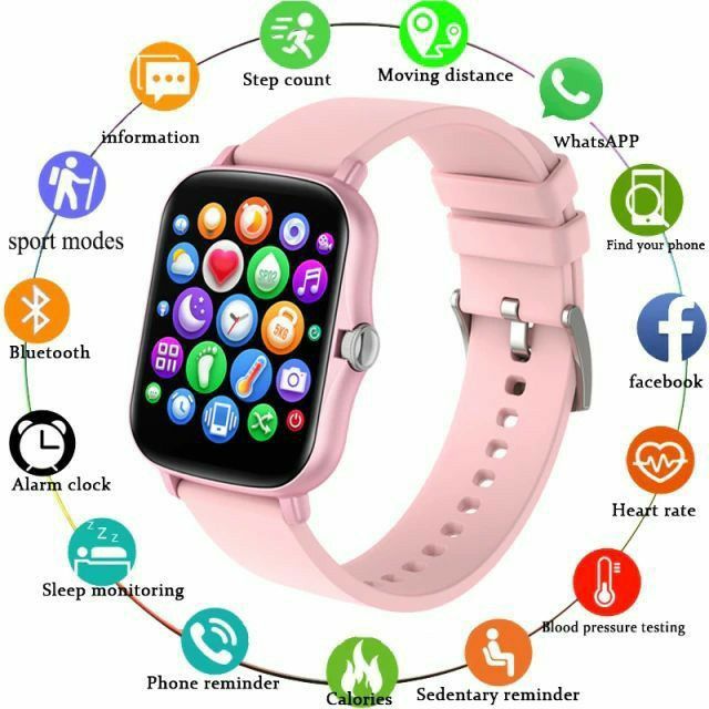A58 Plus 6 IN 1 Smartwatch Set